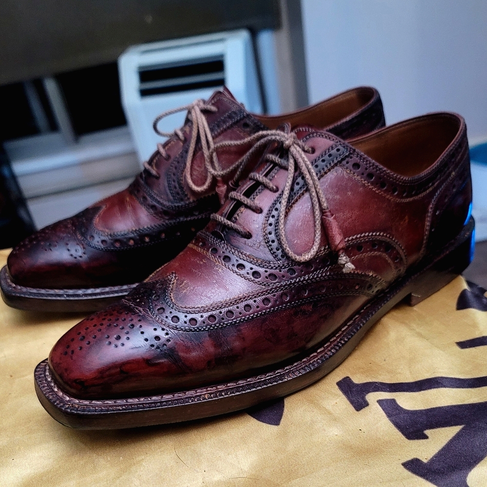 StefanoBi Full Brogue Oxfords